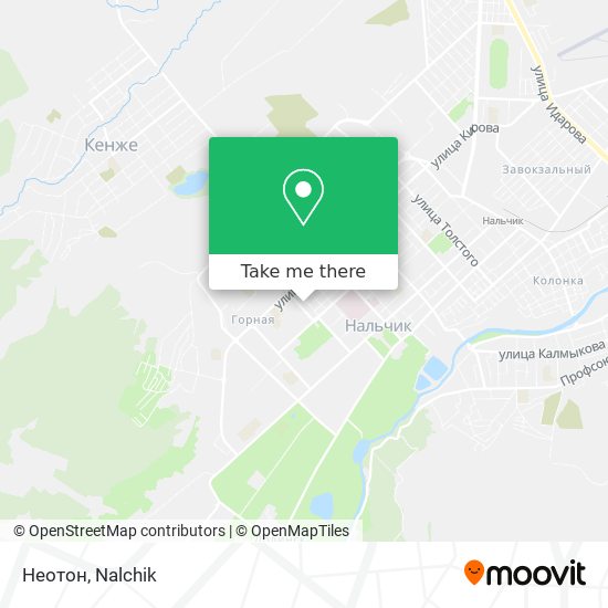 Неотон map