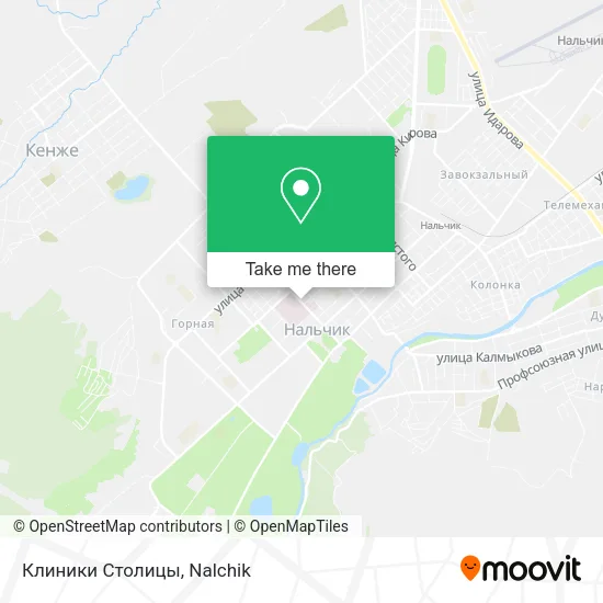 Клиники Столицы map