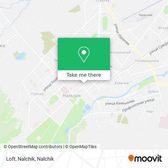 Loft, Nalchik map