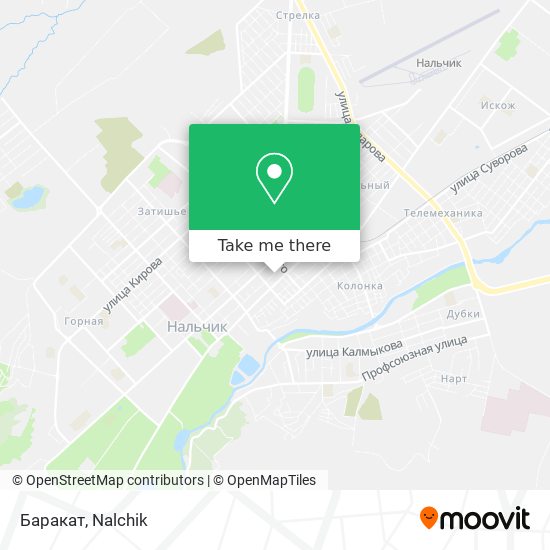 Баракат map