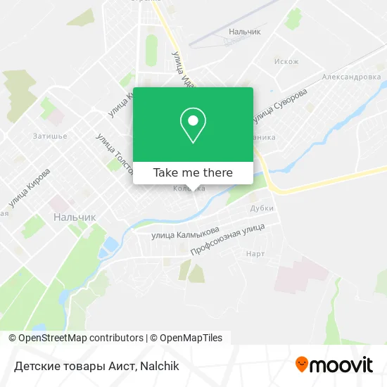 Детские товары Аист map