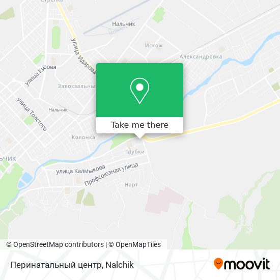 Перинатальный центр map