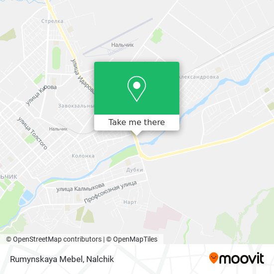 Rumynskaya Mebel map