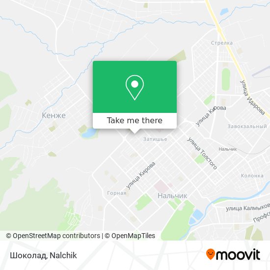 Шоколад map