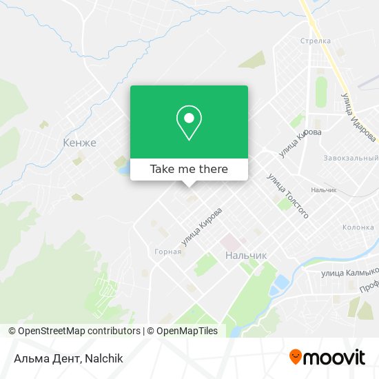 Альма Дент map
