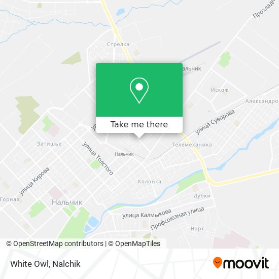 White Owl map