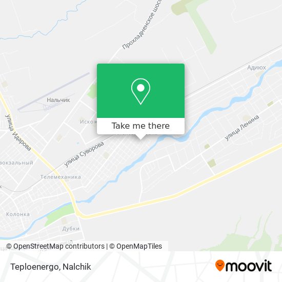 Teploenergo map