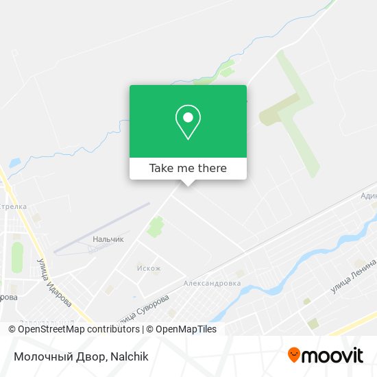 Молочный Двор map
