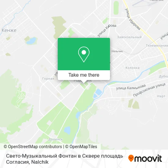 Свето-Музыкальный Фонтан в Сквере площадь Согласия map