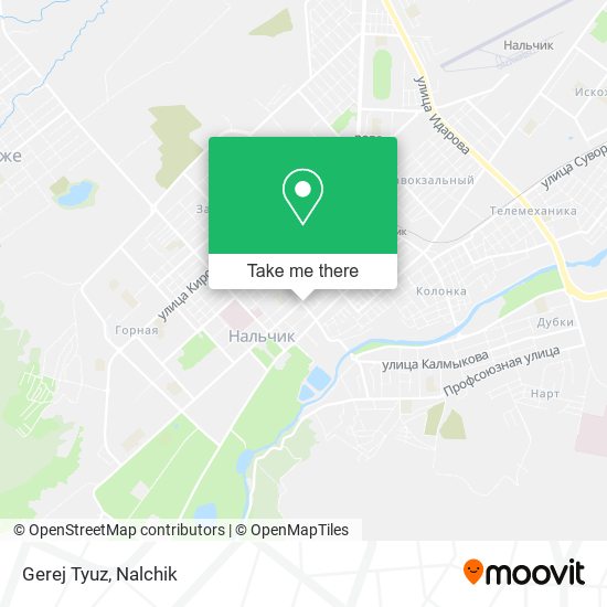 Gerej Tyuz map