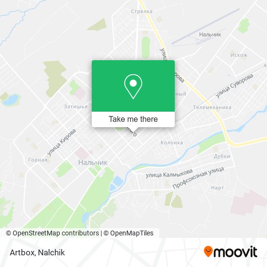 Artbox map