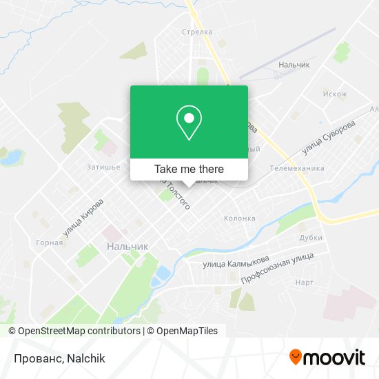 Прованс map