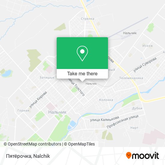 Пятёрочка map