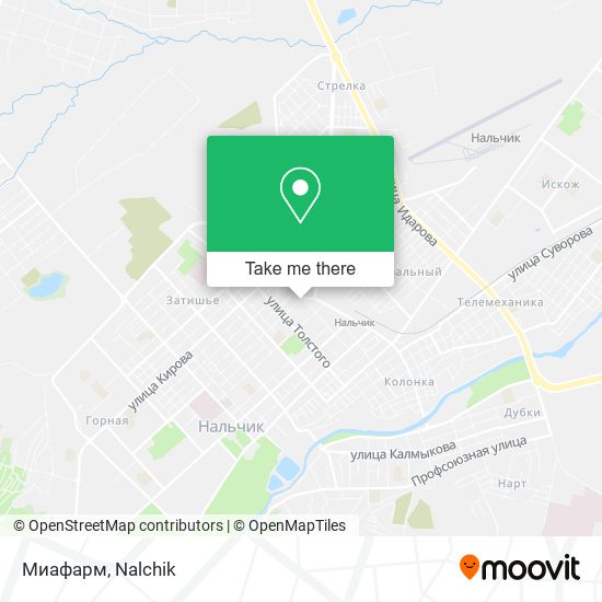Миафарм map