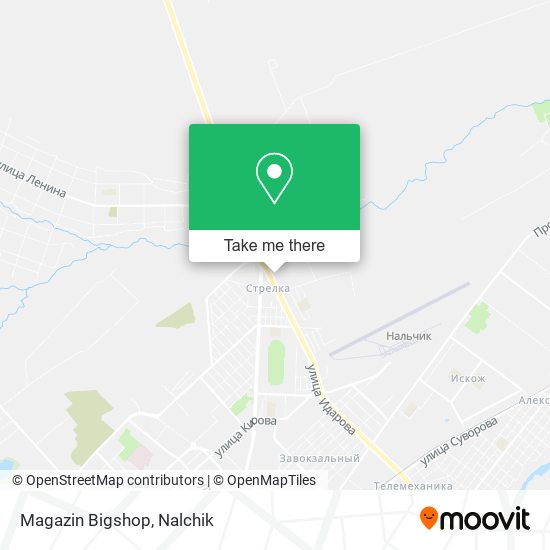 Magazin Bigshop map