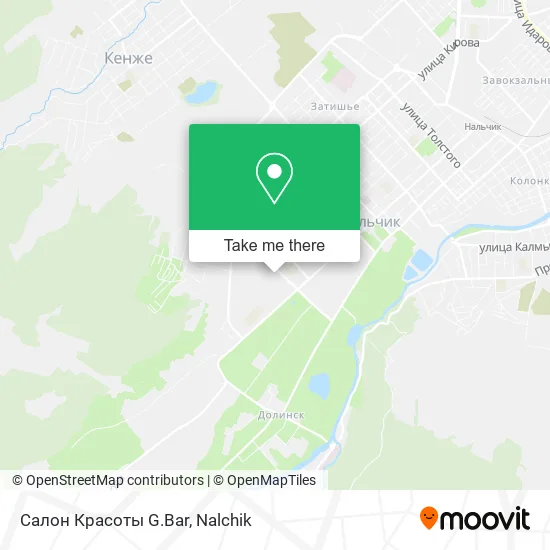 Салон Красоты G.Bar map