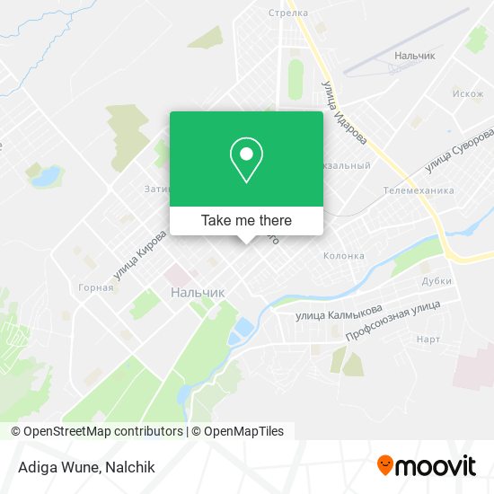 Adiga Wune map