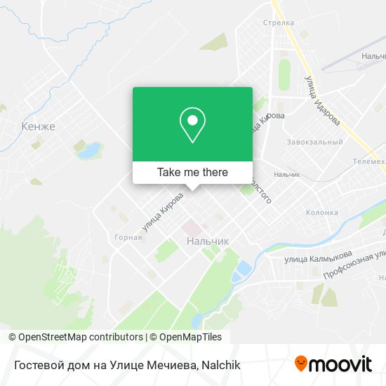 Гостевой дом на Улице Мечиева map