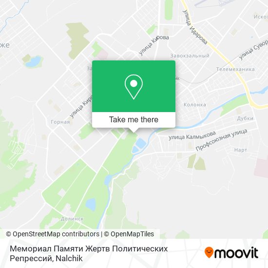 Мемориал Памяти Жертв Политических Репрессий map