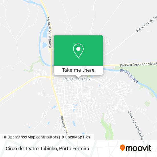 Circo de Teatro Tubinho map