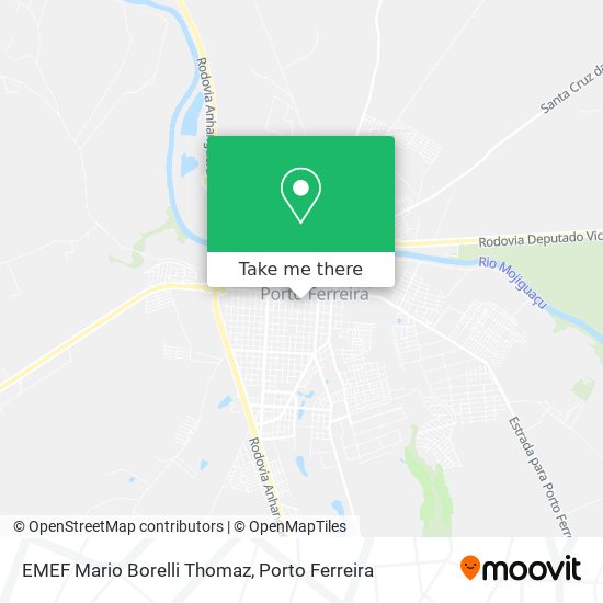 EMEF Mario Borelli Thomaz map