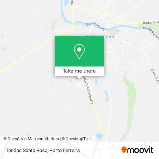 Tendas Santa Rosa map