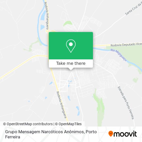 Grupo Mensagem Narcóticos Anônimos map