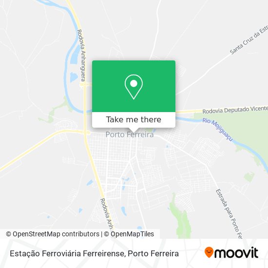 Estação Ferroviária Ferreirense map