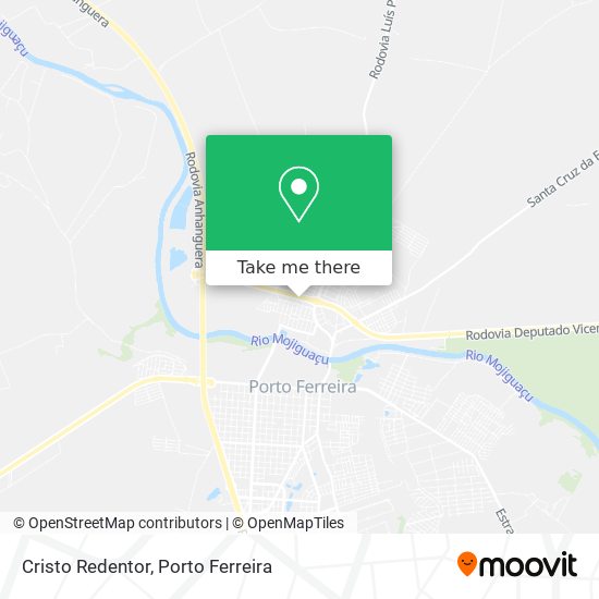 Cristo Redentor map
