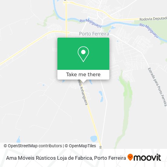 Ama Móveis Rústicos Loja de Fabrica map