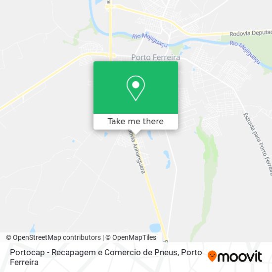 Mapa Portocap - Recapagem e Comercio de Pneus