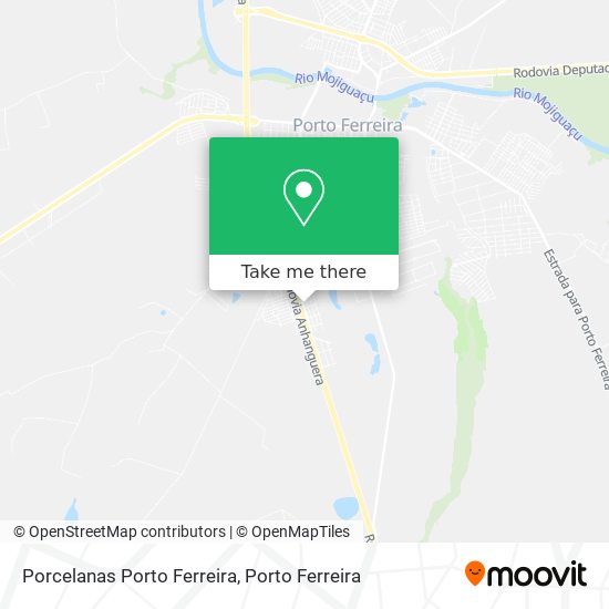 Mapa Porcelanas Porto Ferreira