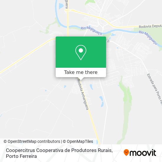 Coopercitrus Cooperativa de Produtores Rurais map