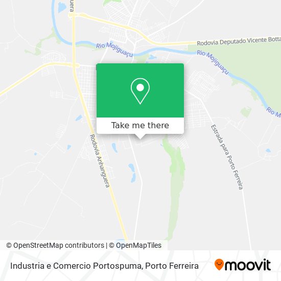 Mapa Industria e Comercio Portospuma