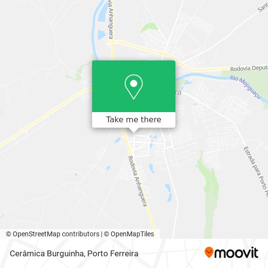 Cerâmica Burguinha map