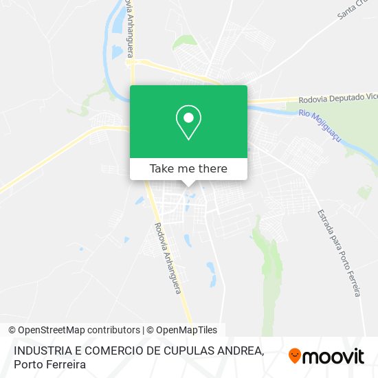 INDUSTRIA E COMERCIO DE CUPULAS ANDREA map