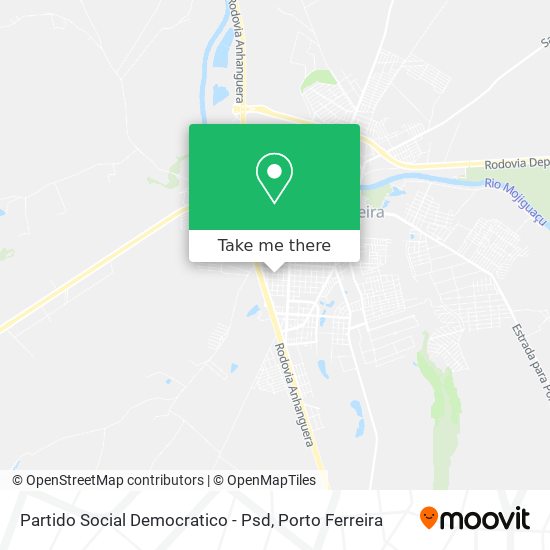 Partido Social Democratico - Psd map