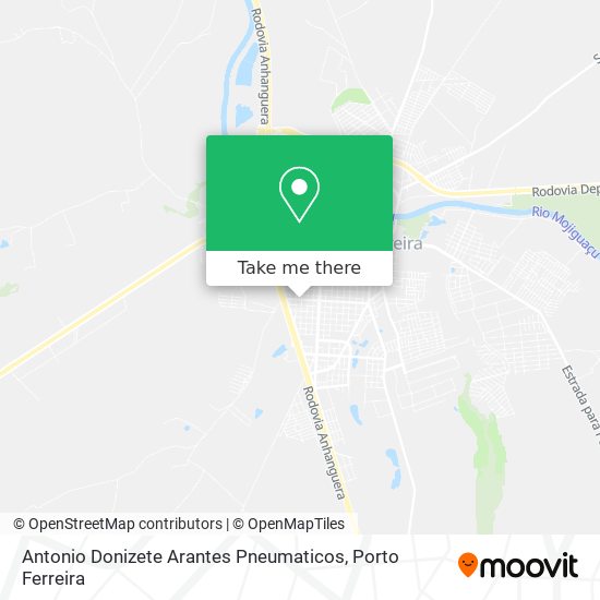 Antonio Donizete Arantes Pneumaticos map