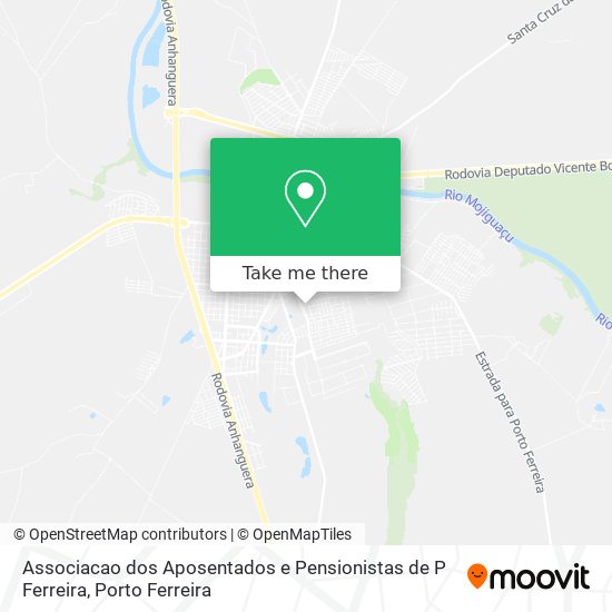 Associacao dos Aposentados e Pensionistas de P Ferreira map