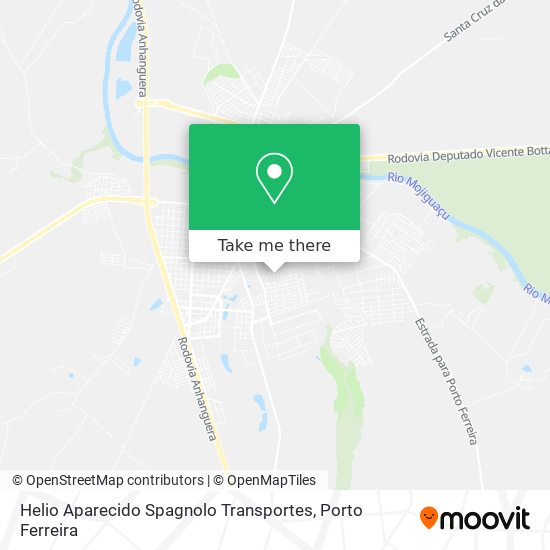 Helio Aparecido Spagnolo Transportes map