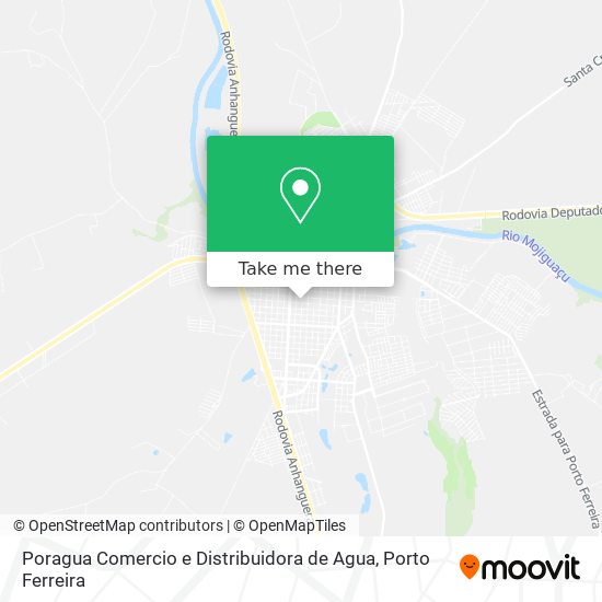 Mapa Poragua Comercio e Distribuidora de Agua