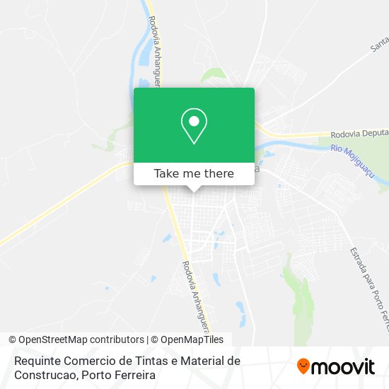 Requinte Comercio de Tintas e Material de Construcao map