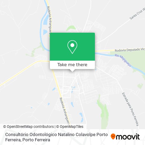 Consultório Odontológico Natalino Colavolpe Porto Ferreira map