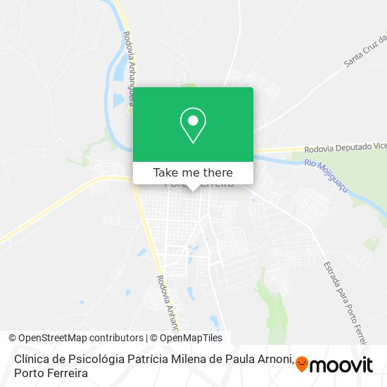 Clínica de Psicológia Patrícia Milena de Paula Arnoni map