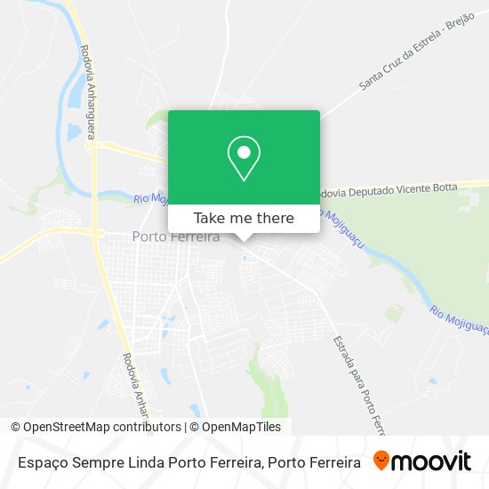 Espaço Sempre Linda Porto Ferreira map