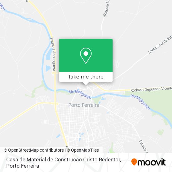 Casa de Material de Construcao Cristo Redentor map