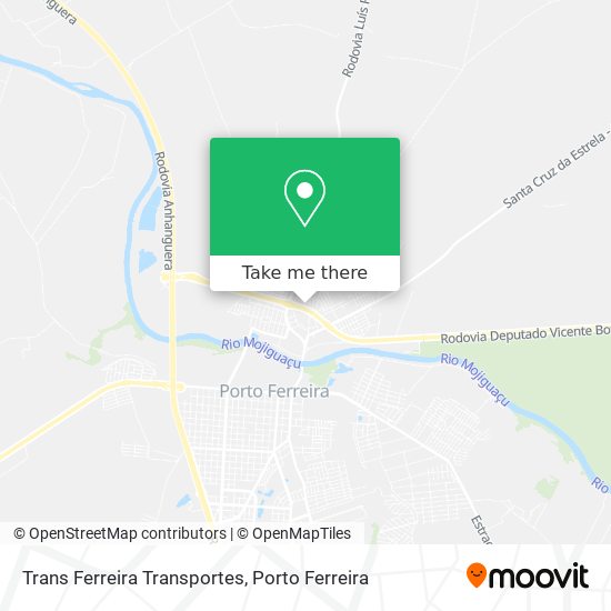 Trans Ferreira Transportes map