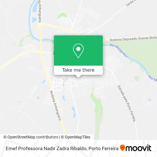 Emef Professora Nadir Zadra Ribaldo map