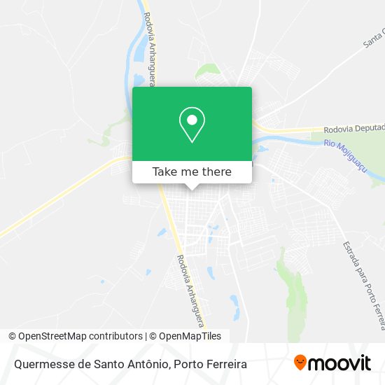 Mapa Quermesse de Santo Antônio