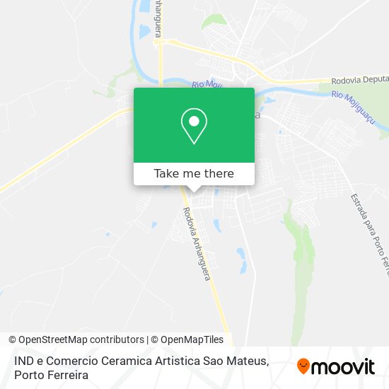 IND e Comercio Ceramica Artistica Sao Mateus map